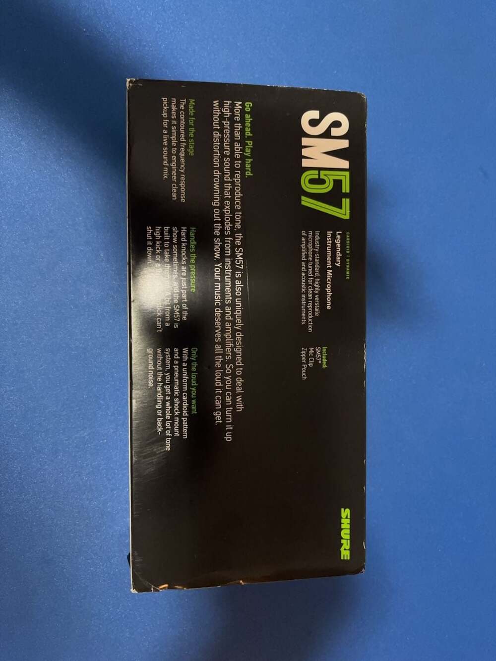 Shure SM57-LC Dynamic Instrument Microphone - Picture 2 of 8